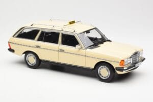 Mercedes 230T W123 T-Model Taxi Norev 1:18 183731 Metall — bild 6 av 8
