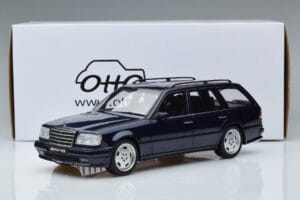 Mercedes E36 AMG S124 Blå Otto 1:18 OT753 Resin — bild 6 av 6