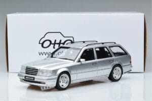 Mercedes E36 AMG S124 Silver Otto 1:18 OT889 Resin — bild 6 av 6