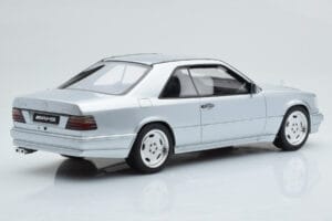 Mercedes E36 AMG C124 Coupe Silver Otto 1:18 OT731 Resin — bild 2 av 6