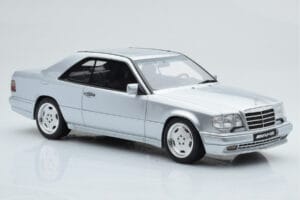 Mercedes E36 AMG C124 Coupe Silver Otto 1:18 OT731 Resin — bild 4 av 6