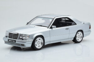 Mercedes E36 AMG C124 Coupe Silver Otto 1:18
