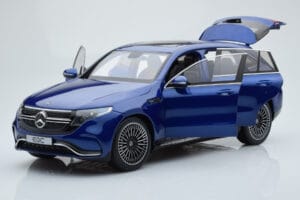 Mercedes EQC 400 Brilliant Blå NZG 1:18 B66963757 Metall — bild 2 av 8