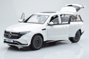 Mercedes EQC 400 Diamond Vit NZG 1:18 B66963756 Metall — bild 2 av 8