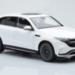 Mercedes EQC 400 Diamond Vit NZG 1:18 - image 6 of 8