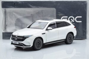 Mercedes EQC 400 Diamond Vit NZG 1:18 B66963756 Metall — bild 8 av 8