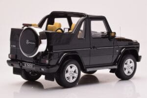 Mercedes G500 W463 Cabriolet Obsidian Svart Otto 1:18 OT1040 Resin — bild 2 av 6