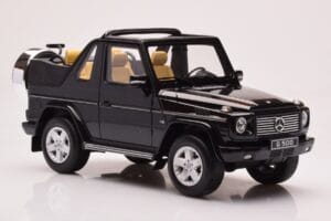 Mercedes G500 W463 Cabriolet Obsidian Svart Otto 1:18 OT1040 Resin — bild 4 av 6