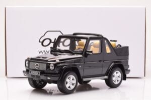 Mercedes G500 W463 Cabriolet Obsidian Svart Otto 1:18 OT1040 Resin — bild 6 av 6