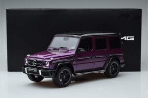 Mercedes G63 AMG W463 Crazy Color Galactic Beam Dealer Edition GT Spirit 1:18 B66961014 Resin — bild 6 av 6