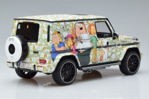 Mercedes AMG G63 W463 Family Guy GT Spirit 1:18 WTF001 Metall — bild 2 av 6