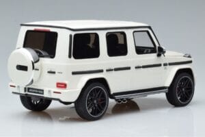 Mercedes AMG G63 W463 Vit GT Spirit 1:18 KJ038 Metall — bild 2 av 6