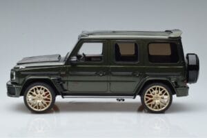 Mercedes G63 Brabus 700 Widestar W463 Grön GT Spirit 1:18 GT274 Resin — bild 3 av 6