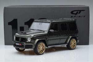 Mercedes G63 Brabus 700 Widestar W463 Grön GT Spirit 1:18 GT274 Resin — bild 6 av 6