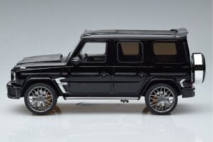 Mercedes G63 Brabus 700 Widestar W463 Pärlsvart GT Spirit 1:18 KJ040 Resin — bild 3 av 6