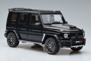 Mercedes G63 Brabus 700 Widestar W463 Pärlsvart GT Spirit 1:18 KJ040 Resin — bild 4 av 6