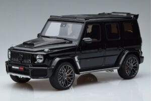 Mercedes G63 Brabus 700 Widestar W463 Pärlsvart GT Spirit 1:18 KJ040 Resin