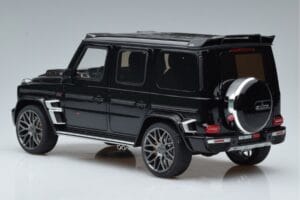 Mercedes G63 Brabus 700 Widestar W463 Pärlsvart GT Spirit 1:18 KJ040 Resin — bild 5 av 6