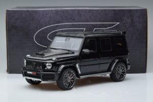 Mercedes G63 Brabus 700 Widestar W463 Pärlsvart GT Spirit 1:18 KJ040 Resin — bild 6 av 6