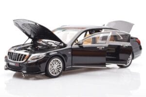 Mercedes Maybach S-Class W222 Brabus 900 Obsidian Svart Almost Real 1:18 860102 Metall — bild 2 av 8