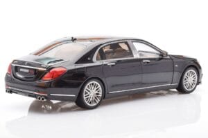 Mercedes Maybach S-Class W222 Brabus 900 Obsidian Svart Almost Real 1:18 860102 Metall — bild 3 av 8