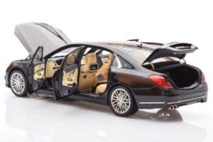 Mercedes Maybach S-Class W222 Brabus 900 Obsidian Svart Almost Real 1:18 860102 Metall — bild 5 av 8