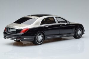 Mercedes Maybach S600 W222 Svart Silver GT Spirit 1:18 GT237 Resin — bild 2 av 6
