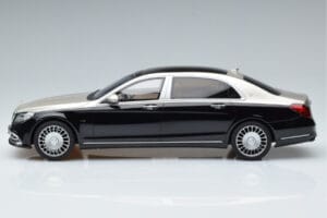 Mercedes Maybach S600 W222 Svart Silver GT Spirit 1:18 GT237 Resin — bild 3 av 6