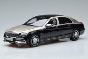 Mercedes Maybach S600 W222 Svart Silver GT Spirit 1:18 GT237 Resin