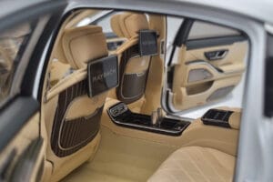 Mercedes Maybach S600 W222 V12 Biturbo Diamond Vit Almost Real 1:18 820116 Metall — bild 9 av 11