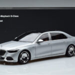 Mercedes Maybach S600 W222 V12 Biturbo Hightech Silver Almost Real 1:18 - image 12 of 12