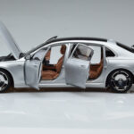 Mercedes Maybach S600 W222 V12 Biturbo Hightech Silver Almost Real 1:18 - image 4 of 12