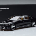 Mercedes Maybach S600 W222 V12 Biturbo Obsidian Svart Almost Real 1:18 - image 11 of 11