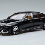 Mercedes Maybach S600 W222 V12 Biturbo Obsidian Svart Almost Real 1:18