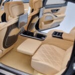 Mercedes Maybach S600 W222 V12 Biturbo Obsidian Svart Almost Real 1:18 - image 9 of 11