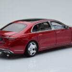 Mercedes Maybach S600 W222 V12 Biturbo Patagonia Röd Almost Real 1:18 - image 3 of 10