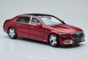 Mercedes Maybach S600 W222 V12 Biturbo Patagonia Röd Almost Real 1:18 820119 Metall — bild 6 av 10