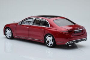 Mercedes Maybach S600 W222 V12 Biturbo Patagonia Röd Almost Real 1:18 820119 Metall — bild 7 av 10