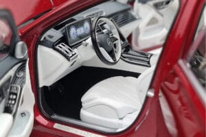 Mercedes Maybach S600 W222 V12 Biturbo Patagonia Röd Almost Real 1:18 820119 Metall — bild 8 av 10