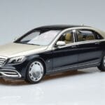 Mercedes Maybach S650 X222 Silverblå Norev 1:18 B66960615 Metall