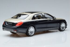 Mercedes Maybach S650 X222 Silverblå Norev 1:18 B66960615 Metall — bild 3 av 7