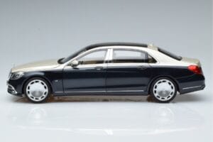 Mercedes Maybach S650 X222 Silverblå Norev 1:18 B66960615 Metall — bild 4 av 7