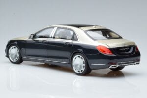 Mercedes Maybach S650 X222 Silverblå Norev 1:18 B66960615 Metall — bild 6 av 7