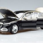 Mercedes Maybach S680 X223 Guld Svart Metallic Norev 1:18 183917 Metall - image 2 of 7