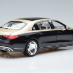 Mercedes Maybach S680 X223 Guld Svart Metallic Norev 1:18 183917 Metall - image 3 of 7