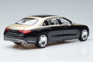 Mercedes Maybach S680 X223 Guld Svart Metallic Norev 1:18 183917 Metall — bild 3 av 7