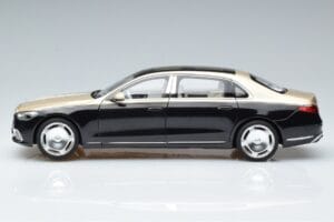 Mercedes Maybach S680 X223 Guld Svart Metallic Norev 1:18 183917 Metall — bild 4 av 7