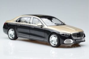Mercedes Maybach S680 X223 Guld Svart Metallic Norev 1:18 183917 Metall — bild 5 av 7