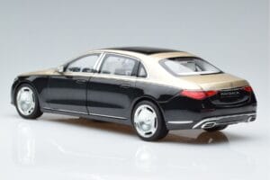 Mercedes Maybach S680 X223 Guld Svart Metallic Norev 1:18 183917 Metall — bild 6 av 7
