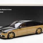 Mercedes Maybach S680 W223 Obsidian Svart Sand Almost Real 1:18 - image 7 of 7